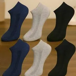 katapol Pack Of 3 Men Ankle-Length Socks-picture-31