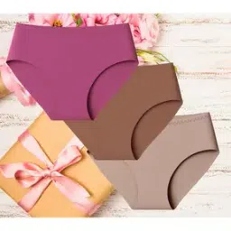 cumsin High Rise Seamless Regular Briefs        -picture-41