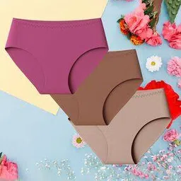 cumsin High Rise Seamless Regular Briefs       -picture-51