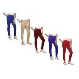 indiweaves Pack of 5 Leggings with Elasticated Waistband-picture-19