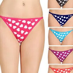 cup's-in Pack of 5 Micro Print Cotton Briefs-picture-15