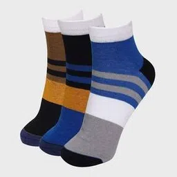 manticore Pack of 3 Men Ankle-Length Socks-picture-50