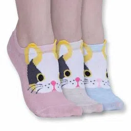 dollar Women Pack of 3 No-Show Socks-picture-45