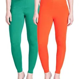 navkar crafts Pack of 2 Women Leggings image 1