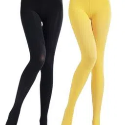 neska moda Women Pack of 2 Sheer Stockings -picture-14