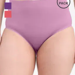 fashion comfortz Women Pack of 3 Seamless Briefs image 1