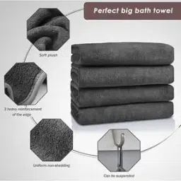 genuine global decor Microfiber Supersoft Towel -picture-12