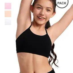 braafee Girls Pack of 4 Camisoles image 1