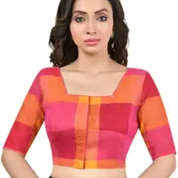rene Women Checked Front Open Blouse-picture-41
