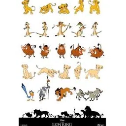 entertainment store Lion King Characters Mini Poster-picture-31