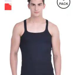 dollar bigboss Pack of 3 Men Solid Combed Cotton Racerback Styled Gym Vest-picture-49