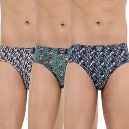 dollar bigboss Pack of 3 Men Soft Combed Cotton Printed Brief-picture-14