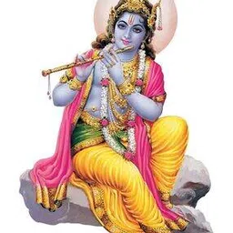 rangoli Large Lord Krishna Vinyl Wall Sticker-picture-23