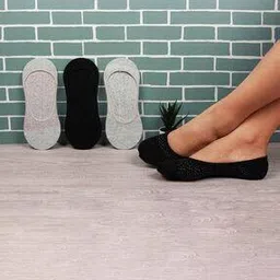 bonjour Pack of 4 No-Show Socks-picture-21