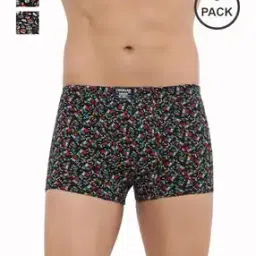 dollar bigboss Pack of 3 Men Soft Combed Cotton Printed Trunks-picture-19