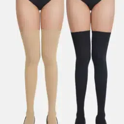 n2s next2skin Pack of 2 Opaque Knee-high Stockings-picture-53