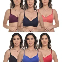 styfun Pack of 6 Lightly Padded Bra image 1