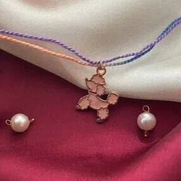 Tie-Up Gold Plated Thread Rakhi-image-8
