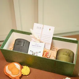 arte casa Pearl-Beaded Bracelet Rakhi Hamper image 1