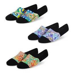 dynamocks Pack of 3 No-Show Socks-picture-48