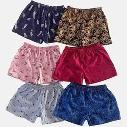 kryptic Girls Pack of 6 Assorted Boxers-picture-42