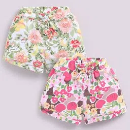 biskid Girls Floral Regular Fit Shorts-picture-52