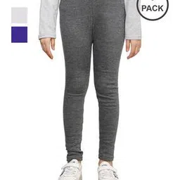 pixie n prince Girls Pack of 3 Leggings-picture-19