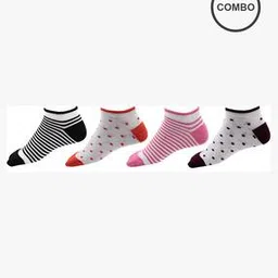 rc. royal class Pack of 4 Printed Ankle-Length Socks-picture-38
