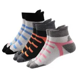 rc. royal class Pack of 3 Striped Ankle-Length Everyday Socks-picture-48