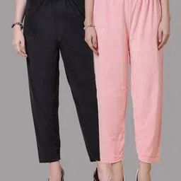 clora creation Pack of 2 Women Palazzos with Elasticated Waist-picture-18