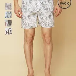 Pack of 5 Men Printed Boxers-image-17