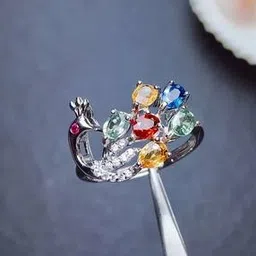 designs & you Women Silver-Plated Stone-Studded Ring-picture-25