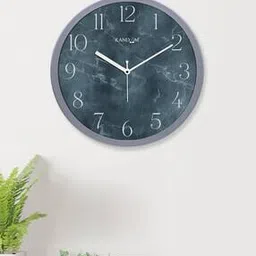 random Printed Plastic Round Wall Clock-picture-27