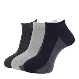 dollar socks Pack of 3 Striped Ankle-Length Socks-picture-28