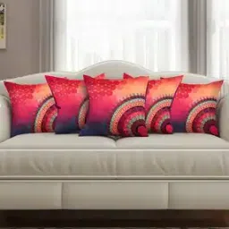 sej by nisha gupta Set of 5 Printed Cushion Covers-picture-19