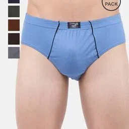 dollar lehar Men Pack of 6 Briefs with Elasticated Waist-picture-31