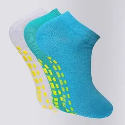 usoxo Pack of 3 Women Ankle-Length Athletic Socks-picture-51