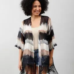 purys Women Printed Loose Fit Shrug-picture-26