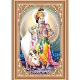 rangoli Wall Sticker with sparkel Lamination-picture-37