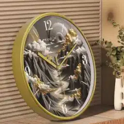 random 12 Inch Embossed Dial Wall Clock-picture-29