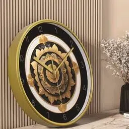 random 12 Inch Embossed Dial Wall Clock-picture-51