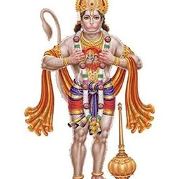 rangoli Lord Hanuman Self-Adhesive Wall Sticker-picture-11