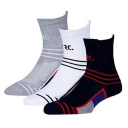 rc. royal class Pack of 3 Striped  Athletic Socks-picture-34