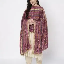 akshadeep Women Floral Dupatta-picture-18