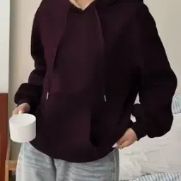 buda jeans co Women Regular Fit Hoodie with Kangaroo Pocket-picture-30