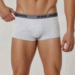 gas Cotton Trunks with Logo Waistband image 1