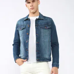 gas Washed Regular Fit Denim Jacket-picture-38