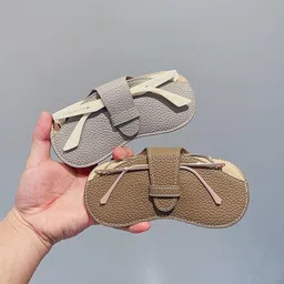 cazuela Leather Sunglasses Case, Traveling Glasses Case, Portable Glasses Holder Bag, Eyeglasses Pouch with Button Clip for Eyewear, Spectacles & Goggles Cover for Men & Women (Multi Color) image 5