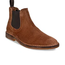 HX London Men Mid-Top Suede Chelsea Boots-picture-28