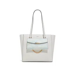 Aldo Koabaenn Grey Womens Tote Bag with Detachable Pouch (Set Of 2)-image-2